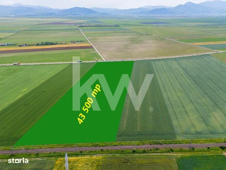 Teren de 43500 mp, în Hărman