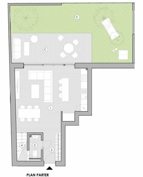 Apartament cu 3 camere în Grivița