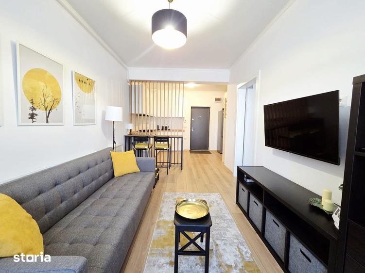 Apartament cochet 2 camere Complex Arcada mobilat nou si modern - 9