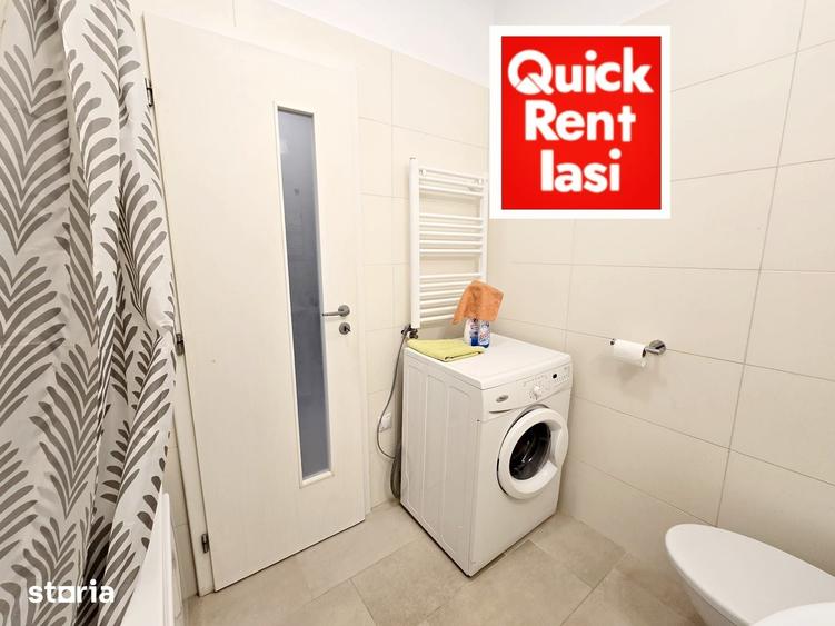 Palas Mall Bloc Nou Apartament 2 Camere Open Space Modern De Inchiriat - 16