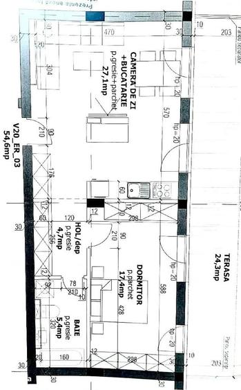 Apartament cu 2 camere în Central
