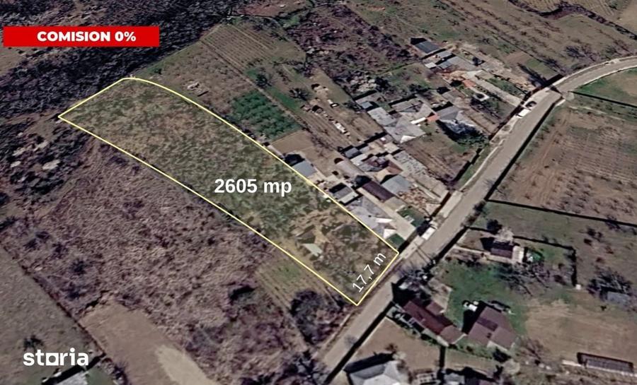 Teren de 2605 mp, în Dumbrăveni