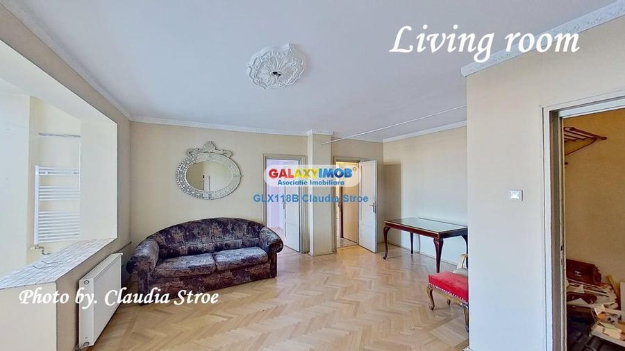 Apartament cu 2 camere semidecomandat, mobilat în Romană