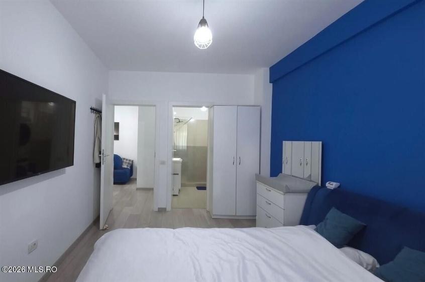 Apartament cu 2 camere semidecomandat, mobilat în Năvodari