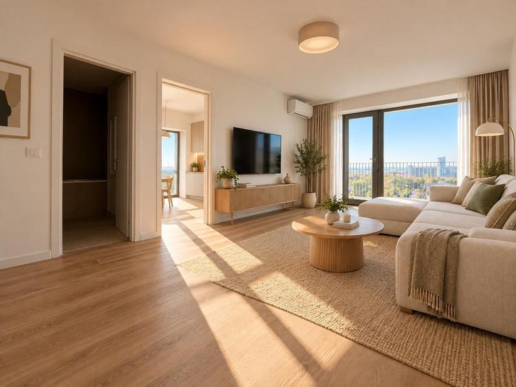 Apartament cu 2 camere semidecomandat în Theodor Pallady