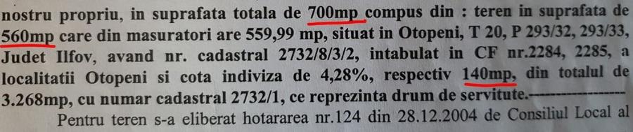 Teren Construcții intravilan de 700 mp, în Central