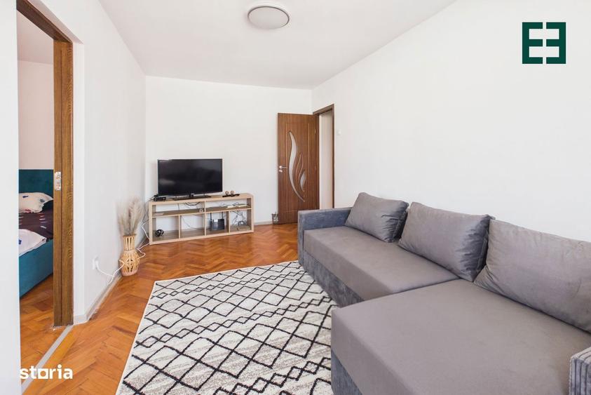 Apartament cu 2 camere, mobilat în Soarelui
