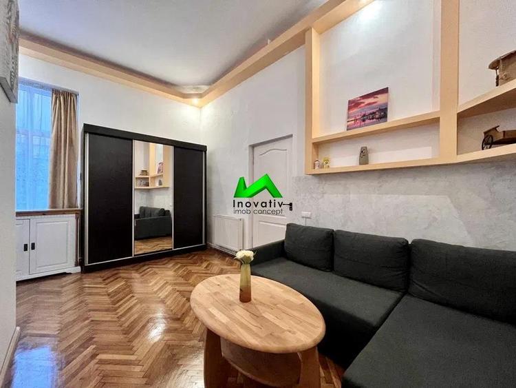 Apartament cu 3 camere decomandat, mobilat în Central