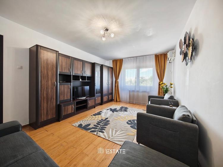 Apartament cu 2 camere decomandat, mobilat în Băneasa