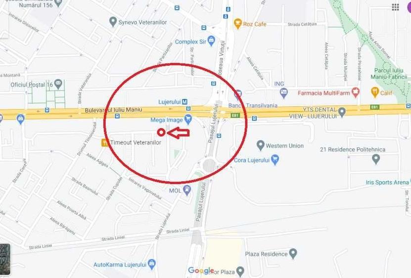 Garsonieră decomandată în Lujerului