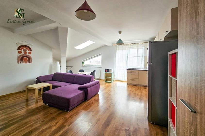 Apartament cu 2 camere decomandat, mobilat în Sânpetru