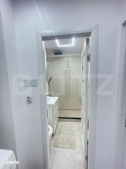 Garsonieră decomandată, mobilată în Dâmbul Rotund