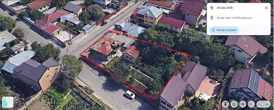 Teren de 950 mp, în Dobroești