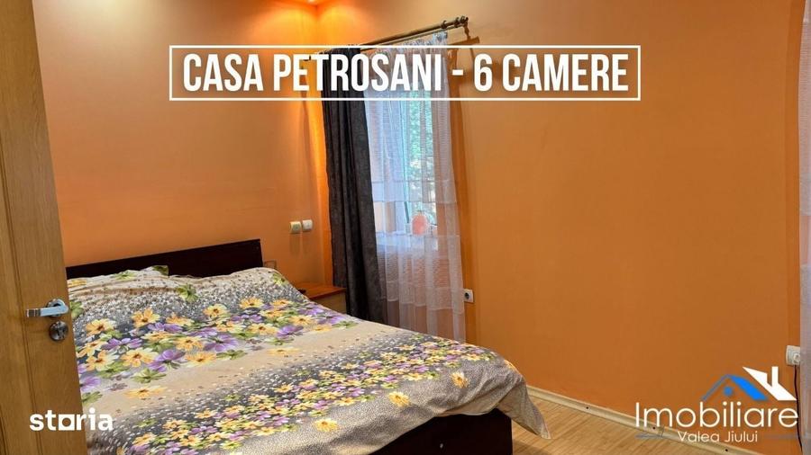 Casă cu 6 camere cu Teren 860 Mp în Petrila