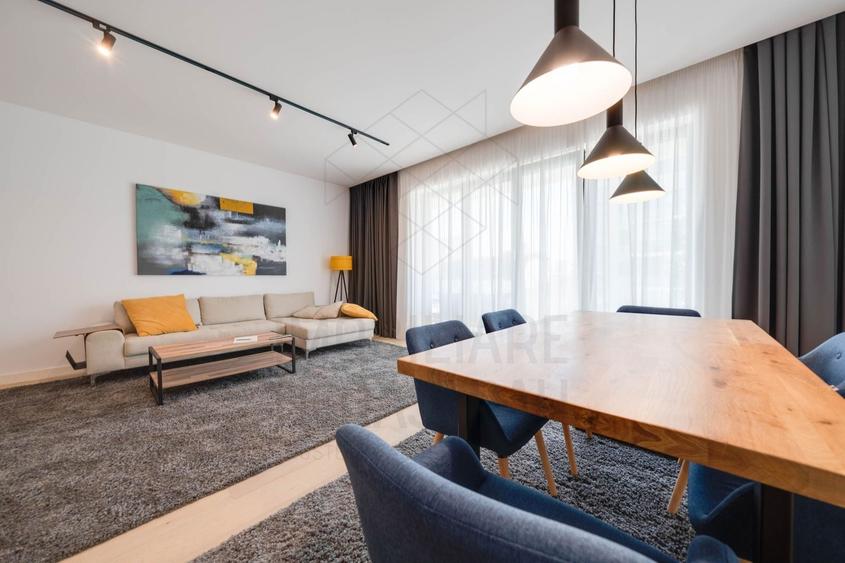 Apartament cu 2 camere decomandat, mobilat în Herăstrău — fotografia 2