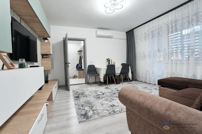 Apartament cu 2 camere semidecomandat în Central