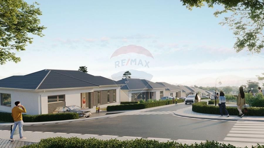 Casă individuală cu 4 camere cu Teren 750 Mp în Jucu de Sus