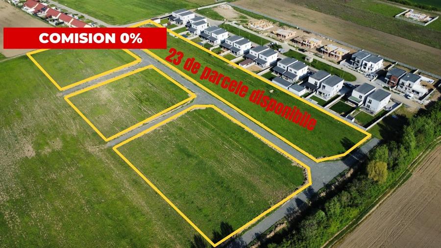 Teren pentru duplex sau casa individuala - Bucovat - Comision 0% - 1