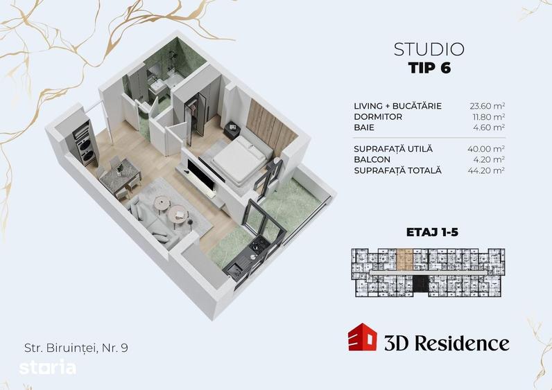 Apartament cu 2 camere în Central — fotografia 2