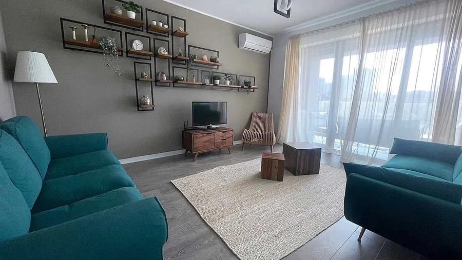 Apartament cu 2 camere decomandat, mobilat în Aviației