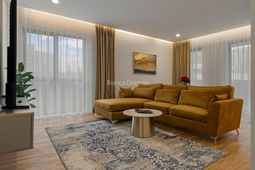 Apartament NOU de închiriat 3 camere| Residence 5| 120 mp | Prima închiriere