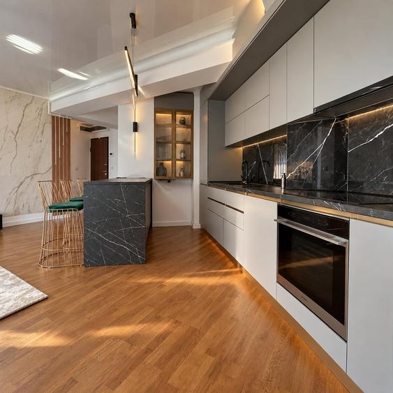 Apartament cu 2 camere semidecomandat, mobilat în Pipera