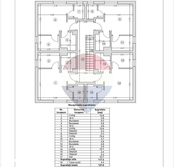 Casa / Vila de vanzare cu 14 camere, 14 bai, teren 650 mp, 14xparcare - 14