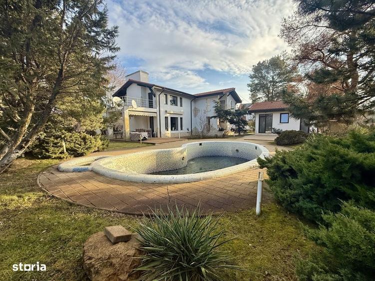 Gradina superba, piscina si intimitate deplina 1387 mp teren - 16