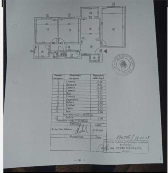 Apartament cu 3 camere în Ștefan cel Mare