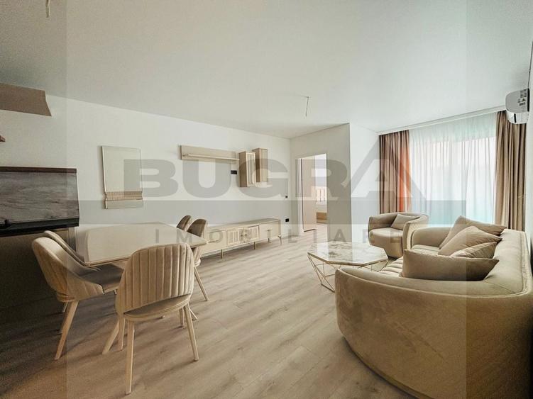 Apartament cu 3 camere semidecomandat, mobilat în Zorilor