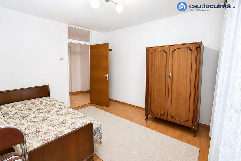 Apartament cu 3 camere decomandat, mobilat în Rahova