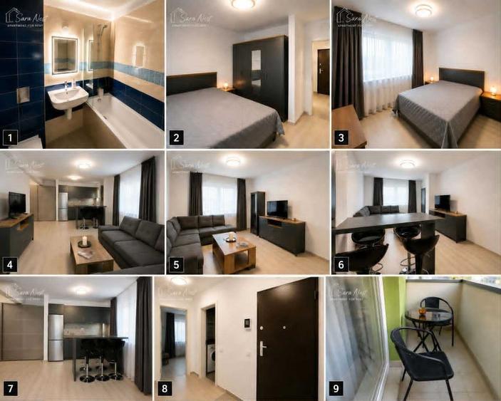 Apartament cu 2 camere decomandat în Tractorul
