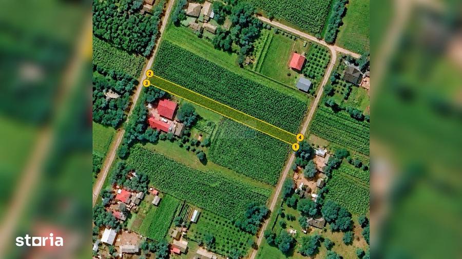 Teren de 1500 mp, în Hilișeu-Horia