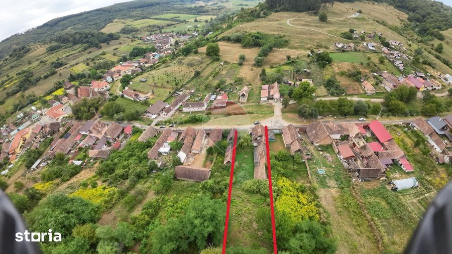 Casă cu 3 camere cu Teren 1523 Mp în Hoghilag