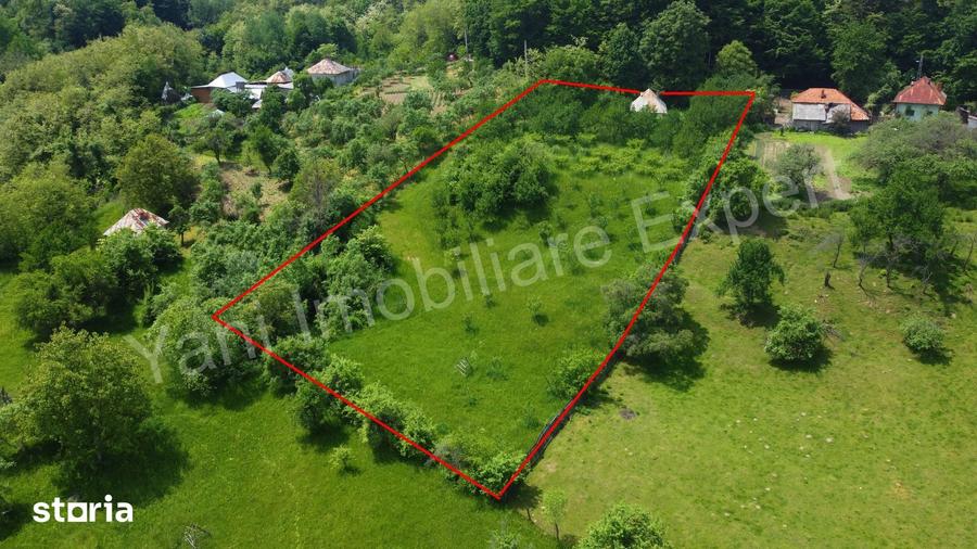 Casă cu 2 camere cu Teren 4105 Mp în Valea Iașului