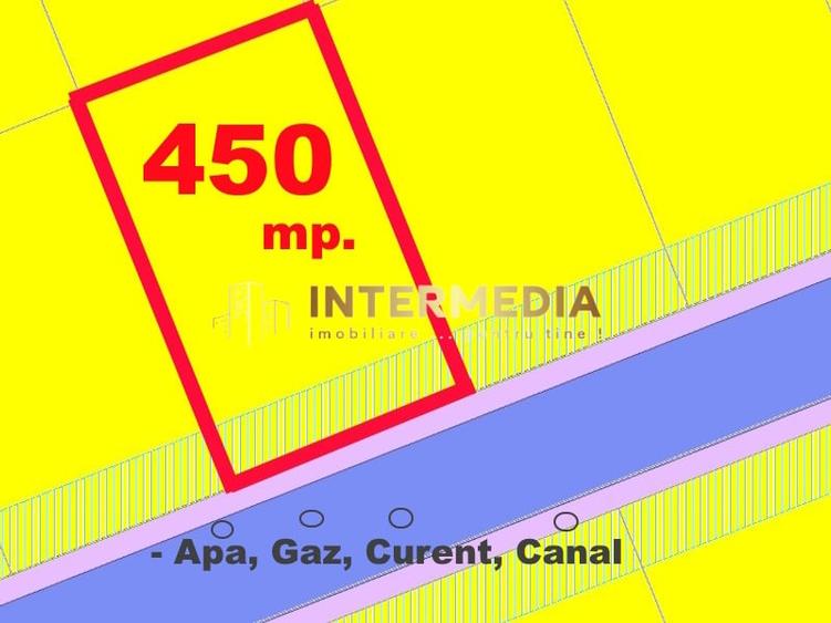 Teren Construcții intravilan de 450 mp, în Cetate