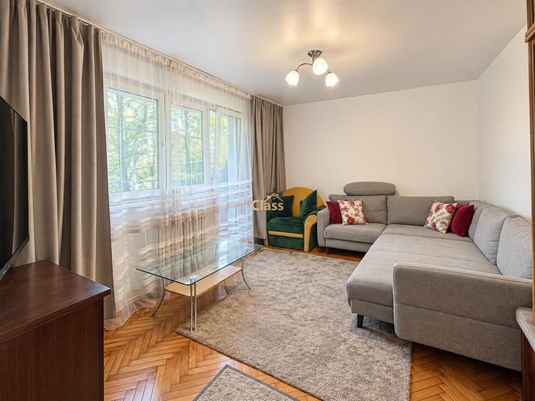 Apartament cu 3 camere decomandat, mobilat în Mănăștur