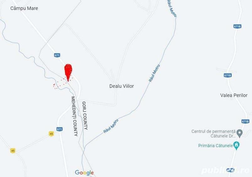 Teren de 4528 mp, în Câmpu Mare