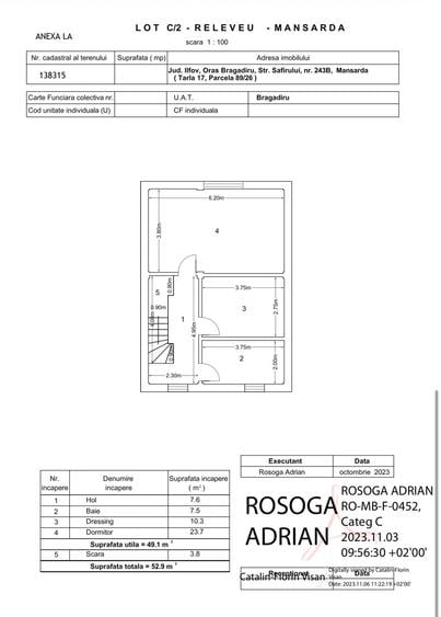Casă cu 5 camere cu Teren 340 Mp în Bragadiru