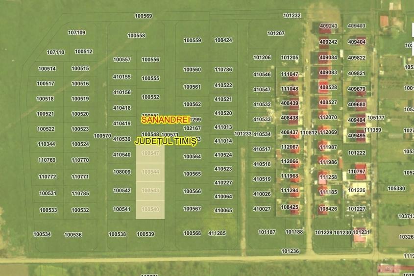 Teren Construcții intravilan de 672 mp, în Covaci