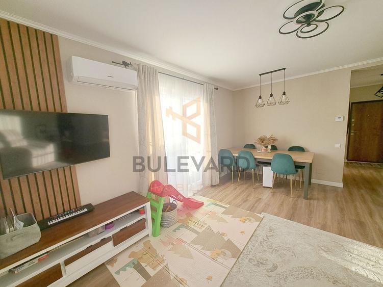 Apartament cu 3 camere decomandat, mobilat în Apahida