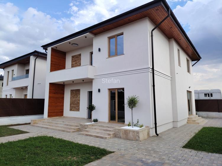 Vila Dobroiesti, 5 camere, 3 bai, Cartier Rezidential, strada Asfaltata