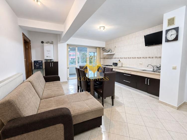 Apartament cu 3 camere decomandat, mobilat în Mărăști