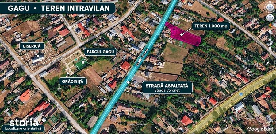 Teren de 1100 mp, în Dascălu