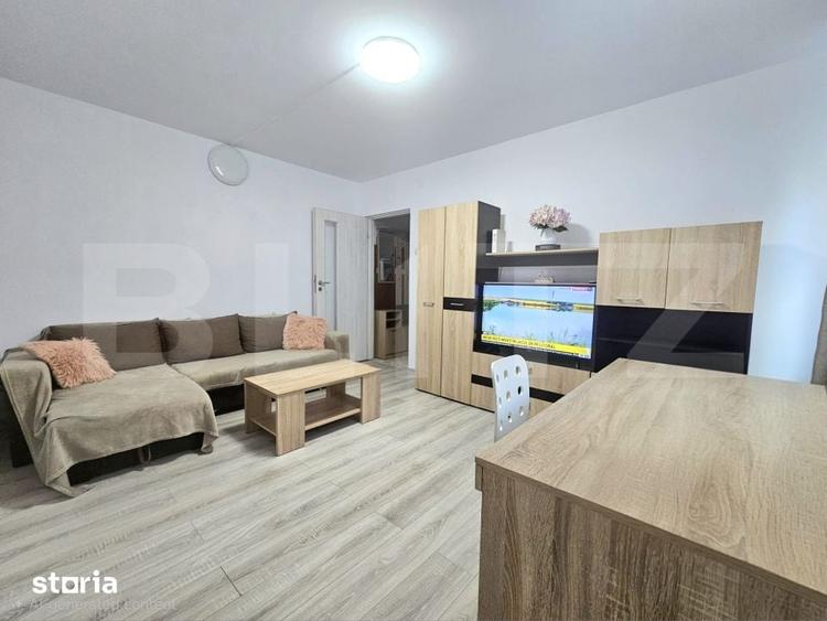 Apartament cu 2 camere semidecomandat în Tipografilor