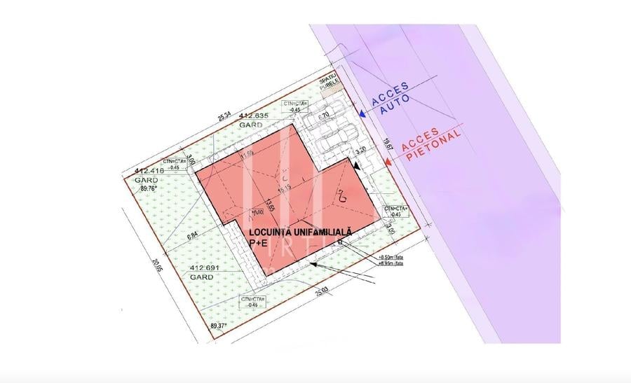 Casă cu 6 camere cu Teren 500 Mp în Veterani