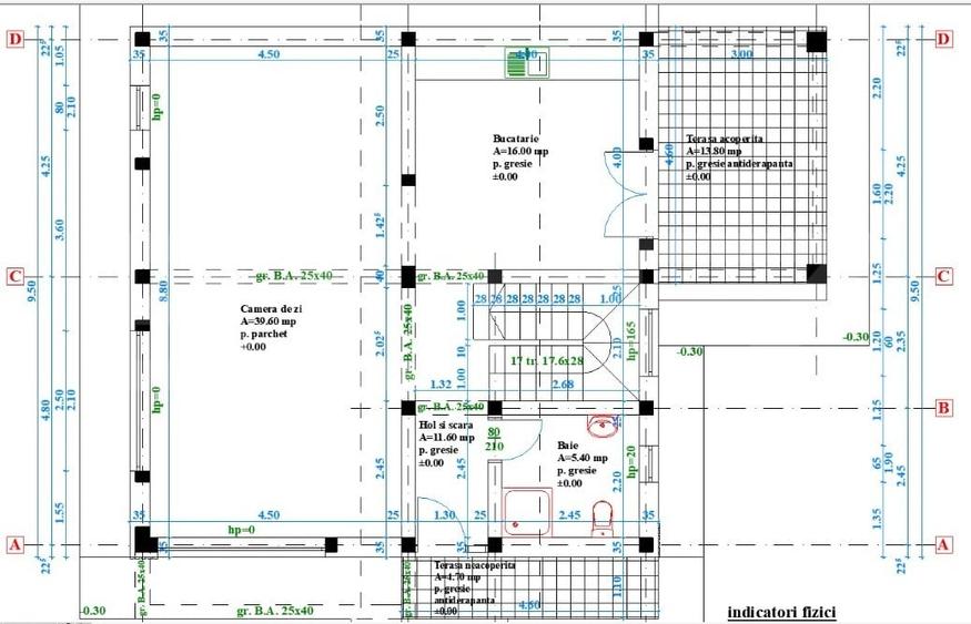 Casă individuală cu 4 camere cu Canalizare în Bucium