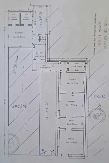Casă cu 4 camere în Ultracentral