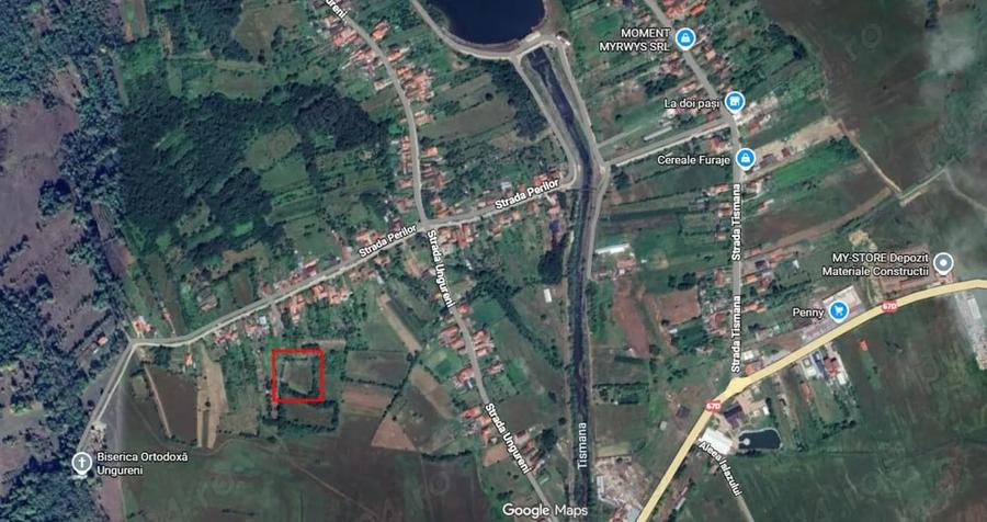 Teren de 3195 mp, în Central