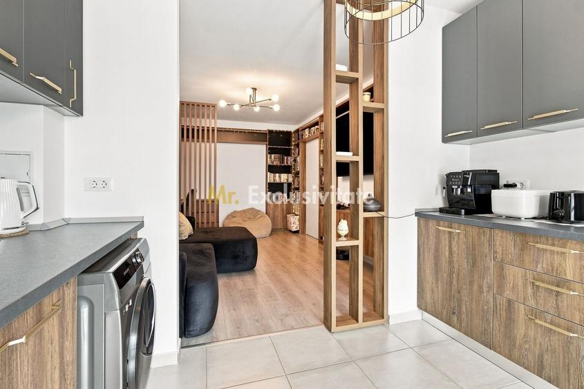 Apartament cu 2 camere decomandat, mobilat în Theodor Pallady